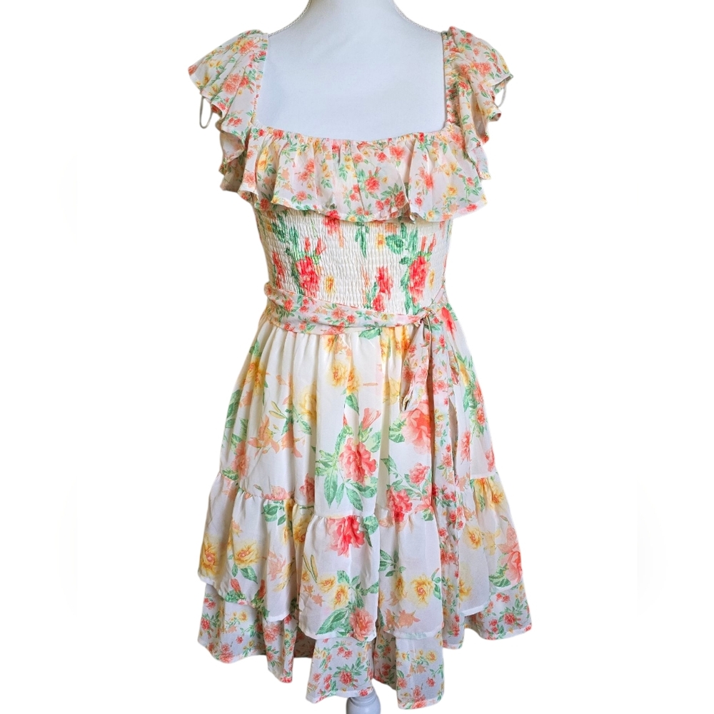 Aura Floral Mini Dress